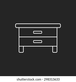 closet line icon