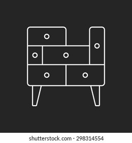 closet line icon