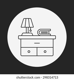 closet line icon