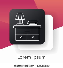 closet line icon
