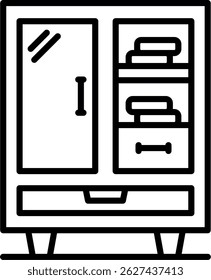Closet New Creative Icon Design Vector