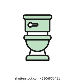 Ilustración de vectores de iconos simples de Closet