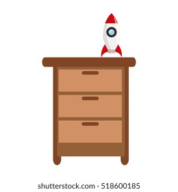 closet with toy icon