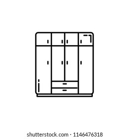 Closet vector icon