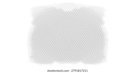 Close-up of abstract black and white dotted pattern texture with irregular shapes