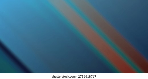 Close-up of abstract geometric shapes with blue and brown diagonal lines creating a modern pattern