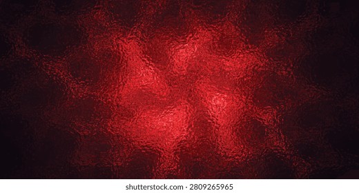 A close-up abstract texture featuring a central bright red glow that fades into a dark, shadowy vignette.