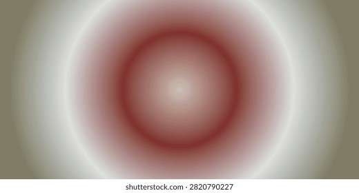 A close-up abstract view of concentric circles with a gradient from red to white, creating a soft, blurred effect.