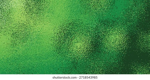Um close-up, visão abstrata de uma superfície texturizada verde, possivelmente vidro ou água, com um efeito ondulante sutil.
