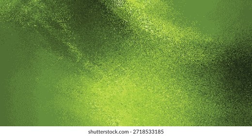 Uma visão abstrata de perto das superfícies verdes texturizadas, com variações na luz e na sombra criando profundidade e interesse visual.