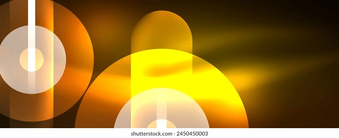 A closeup of an amber glowing circle on a dark background resembling automotive lighting. The sky is dark, adding to the heat and mystery of the macro photography