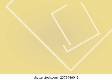 A close-up of a baseball field with lines. The field is diamond-shaped, with four bases arranged in a square. The pitcher's mound is in the middle of the diamond, and the batter's box is in front of 