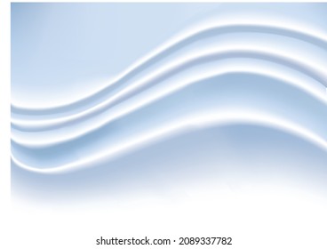 Closeup big sea aqua glow pure light grey color curvy whirl ripply eat food creme stripe shape view text space. Empty web concept blank twirl blend cold ice air twist spiral mix effect art design card