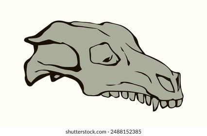 Closeup big white limb goat pet leg eat part antique retro age bull hip hunt nature element. Line hand drawn old die ram roe cow sheep body fibula joint dog wolf food meal icon sign sketch art cartoon