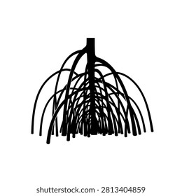 Closeup of a black wire brush