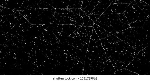 Closeup of black-white old grunge overlay particles texture background, monochrome vintage effect with noise, scratch, dust. ( Vecto, High-resolution 2D CG rendering illustration)