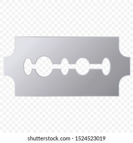 Close-up blade on an isolated background