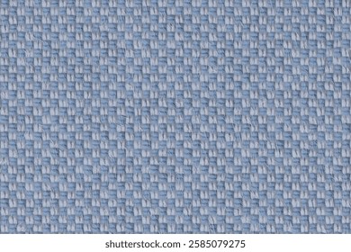 closeup of blue oxford texture