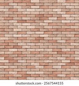 Close-up of brick wall, Hamburg, Germany vector background. Vintage brick wall, vector illustration.