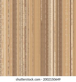 Closeup detail of brown fabric texture stripe background.Geometric stripes background. Stripe pattern vector. Seamless wallpaper striped fabric texture.