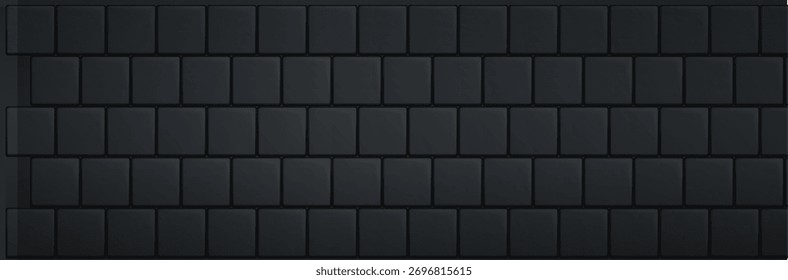 Close-up, imagem completa de uma superfície escura, texturizada, com nervuras, possivelmente uma parede ou material de cobertura.