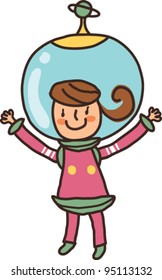 closeup of girl standing