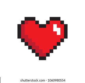 Pixel Heart PNGs for Free Download