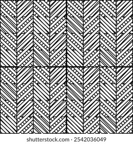 A close-up of the linear texture. The intricate weave pattern creates a sense of depth and texture. Monochrome graphic composition.