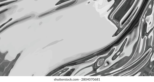 Close-up of a liquid metal surface, showcasing dynamic ripples and fluid, reflective textures.
