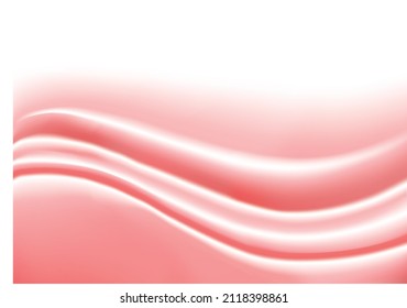 Closeup modern glow curvy curl blur sea ocean wind nature relief eat red grain whip melt pud yoghurt creme sauce food stripe line text space. spiral tasty sweet milky mix effect art graphic decor card