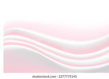 Closeup modern glow curvy curl blur sea ocean wind nature relief eat red grain whip melt pud yoghurt creme sauce food stripe line text space. spiral tasty sweet milky mix effect art graphic decor card