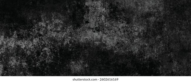 A Close-Up of a Naturally Worn and Darkened Concrete Surface with a Grunge Aesthetic

