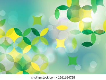 Closeup nature view of green leaf on blurred greenery background in garden with copy space using as background natural green plants landscape, ecology, fresh wallpaper concept.
