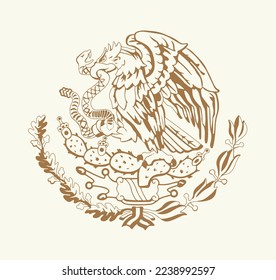 Closeup old retro historic heraldic vintage color holiday pride labor glory land city day war unity shap view text space. Hand drawn print line cartoon web art heraldry cactus sport unit seal backdrop