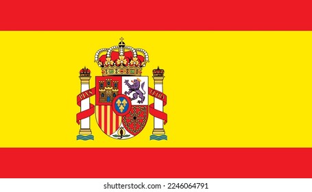 Closeup old retro yellow red color vintage pride glory EU land city liberty day war unity silk cloth shape view text space. Web art elect peace unit logo label ensign badge frame insignia set design