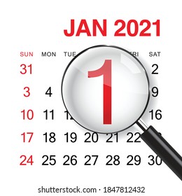 Close-up on 1 January. New Year is coming, wish you all the best as always in this coming new year.
