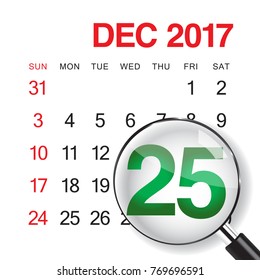 Close-up on christmas day 2017. Christmas is coming, wish you all the best as always in this coming new year.