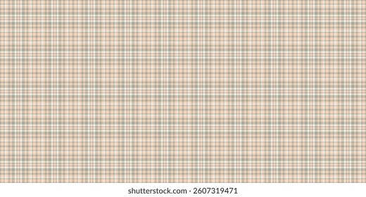 Close-up pattern tartan texture, 1970s fabric background seamless. Valentine check textile plaid vector in pastel and light colors palette.