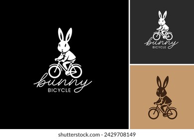 Closeup of a rabbit on a bicycle, perfect for whimsical designs, children book illustrations, or Easter-themed content with a playful twist.