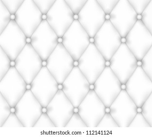 Closeup realistic leather upholstery texture. Eps 10 vector illustration. Used meshes object