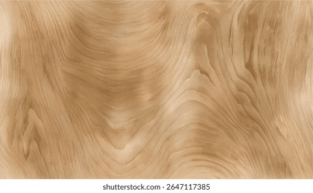 Close-up of a rich wood texture. Natural patterns and grain. Wooden background. Smooth wood texture. 