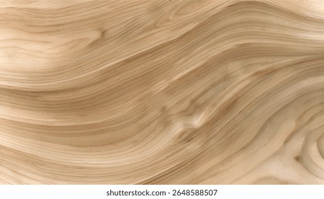 Close-up of a rich wood texture. Natural patterns and grain. Wooden background. Smooth classic wood texture.