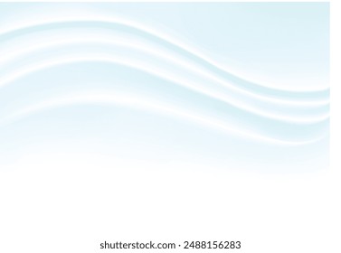 Closeup sea aqua glow pure light grey color curvy whirl ripply eat food creme stripe shape view text space. Empty web art concept blank twirl blend cold ice air twist spiral mix effect art design card