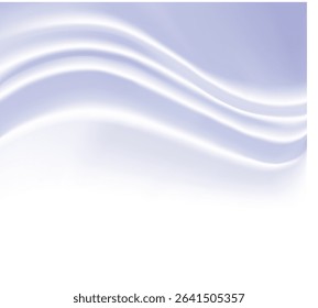 Closeup sea aqua glow pure light grey color curvy whirl ripply eat food creme stripe shape view text space. Empty web art concept blank twirl blend cold ice air twist spiral mix effect art design card
