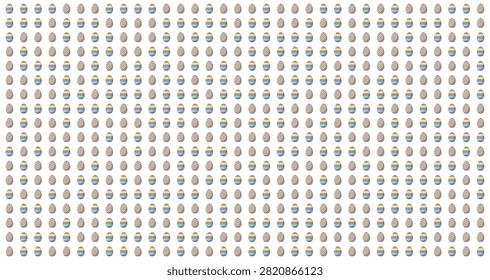 Closeup seamless pattern featuring small beige grey and white stones arranged on a white background creating a natural pebble texture