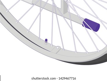 Closeup shot of a Self Propelled Wheel Chair Pump 