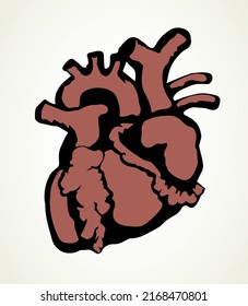 Corazón. Señal de icono de dibujo del vector