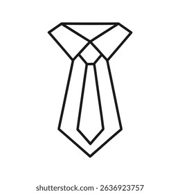 Close-Up of Stylish Men's Necktie