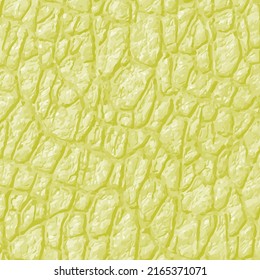 Close-up of the texture of green leather upholstery for interior, backgrounds and creative design
