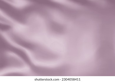 Close-up texture of light purple silk. Light purple fabric smooth texture surface background. Smooth elegant violet silk in Sepia toned. Texture, background, pattern, template. 3D vector illustration.